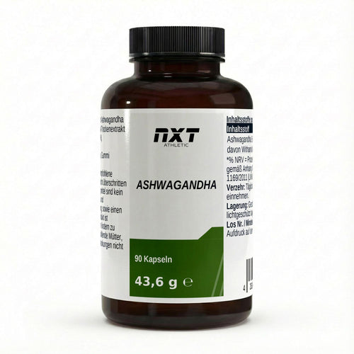 NXT Athletic Ashwagandha Kapseln – Frontansicht