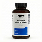 NXT Athletic Kreatin Monohydrat Tabletten – Frontansicht