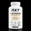 Magnesium 5x Komplex + B6 - 120 vegane Kapseln