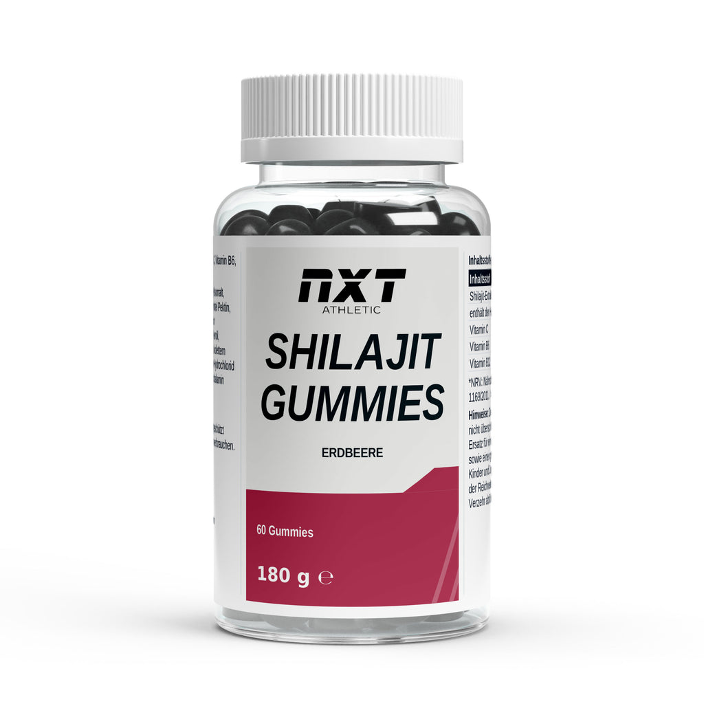 NXT Athletic Shilajit Gummies – Frontansicht