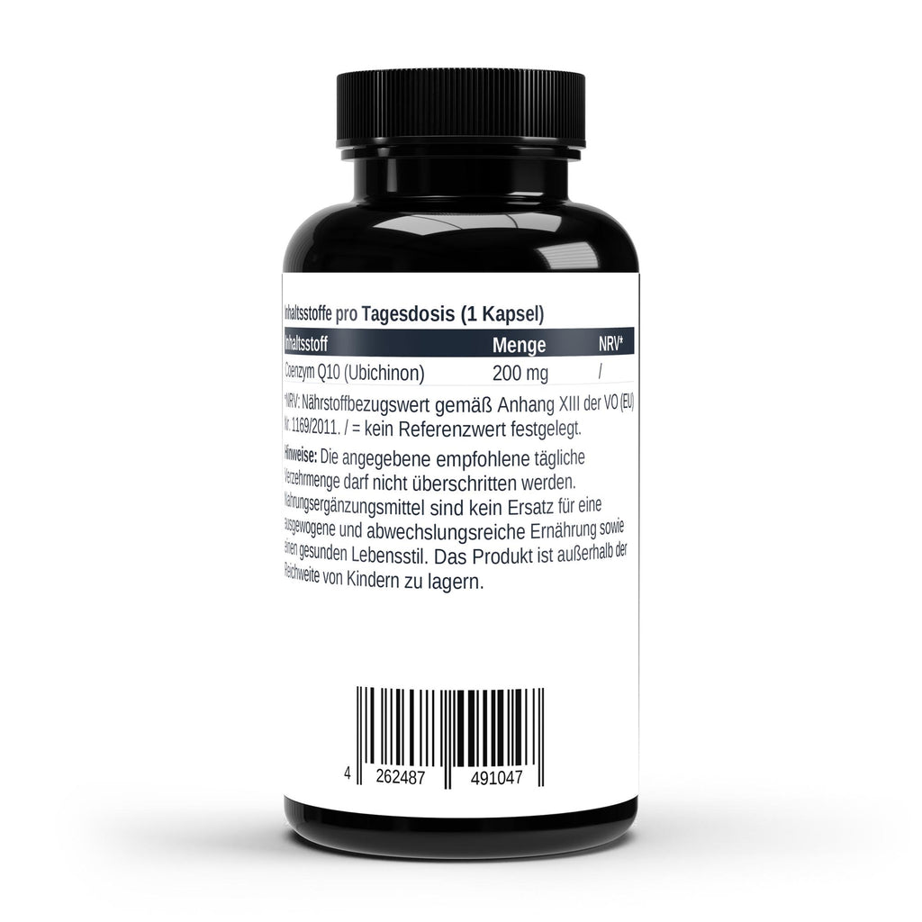 NXT Athletic Coenzym Q10 – Inhaltsstoffe und Nährwerte