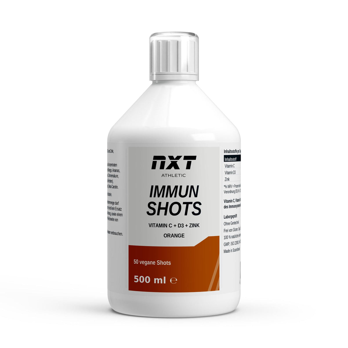 NXT Athletic Immun Shots – Frontansicht