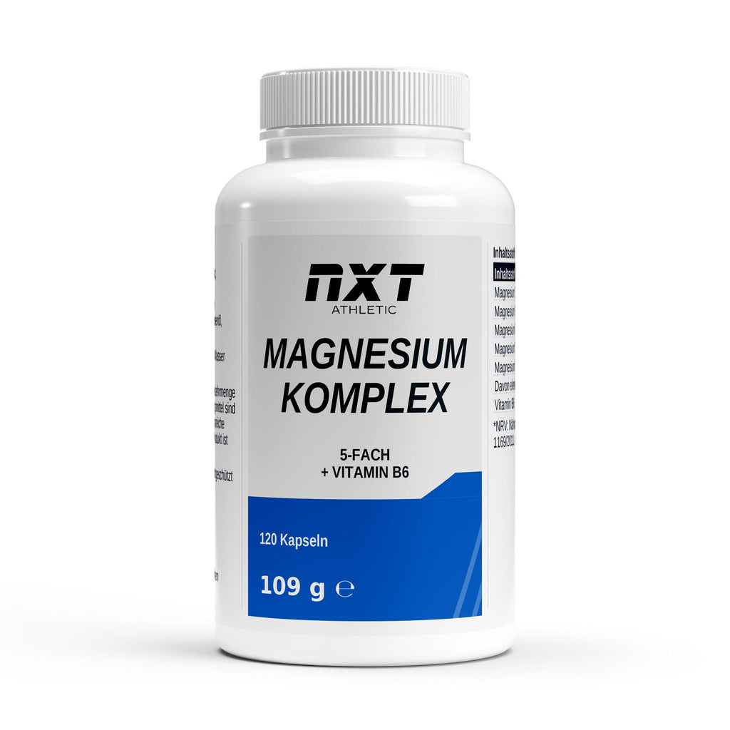 NXT Athletic Magnesium 5-fach Komplex – Frontansicht