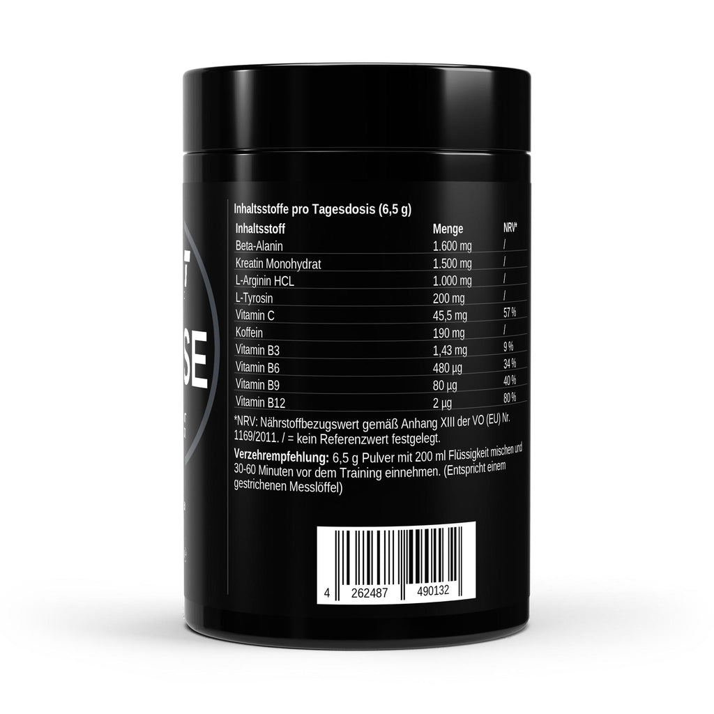NXT Athletic Pre-Workout Tutti Frutti – Inhaltsstoffe und Nährwerte