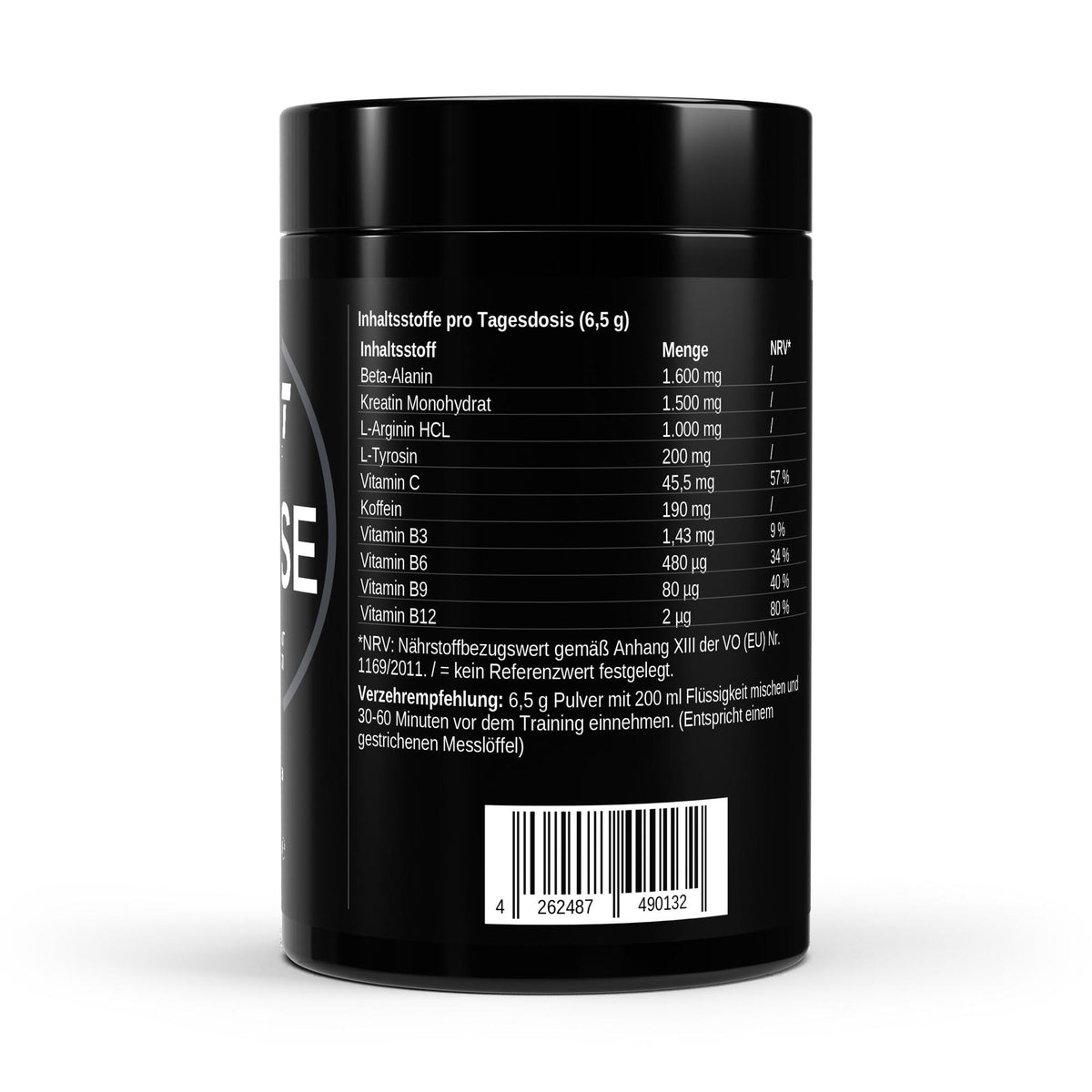 NXT Athletic Pre-Workout Tutti Frutti – Inhaltsstoffe und Nährwerte