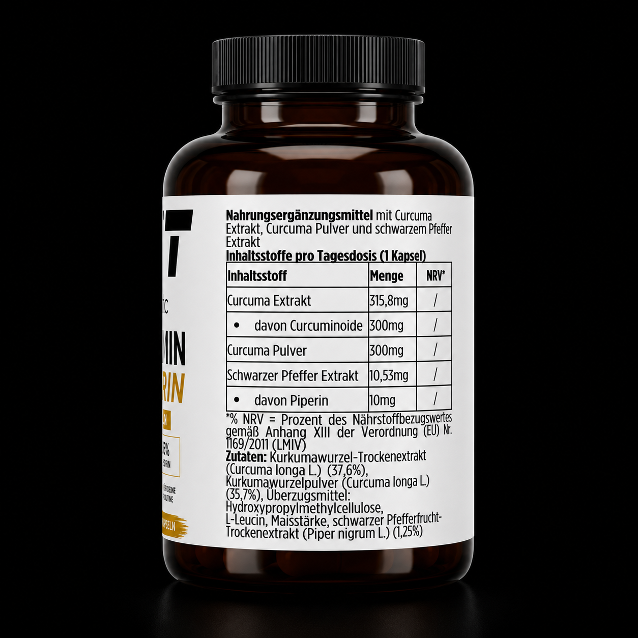 Curcuma  + Piperin Kapseln