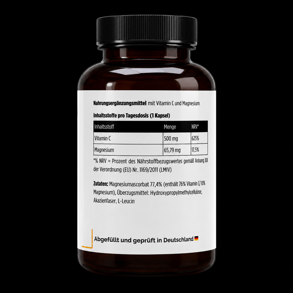 Gepuffertes Vitamin C + Magnesium