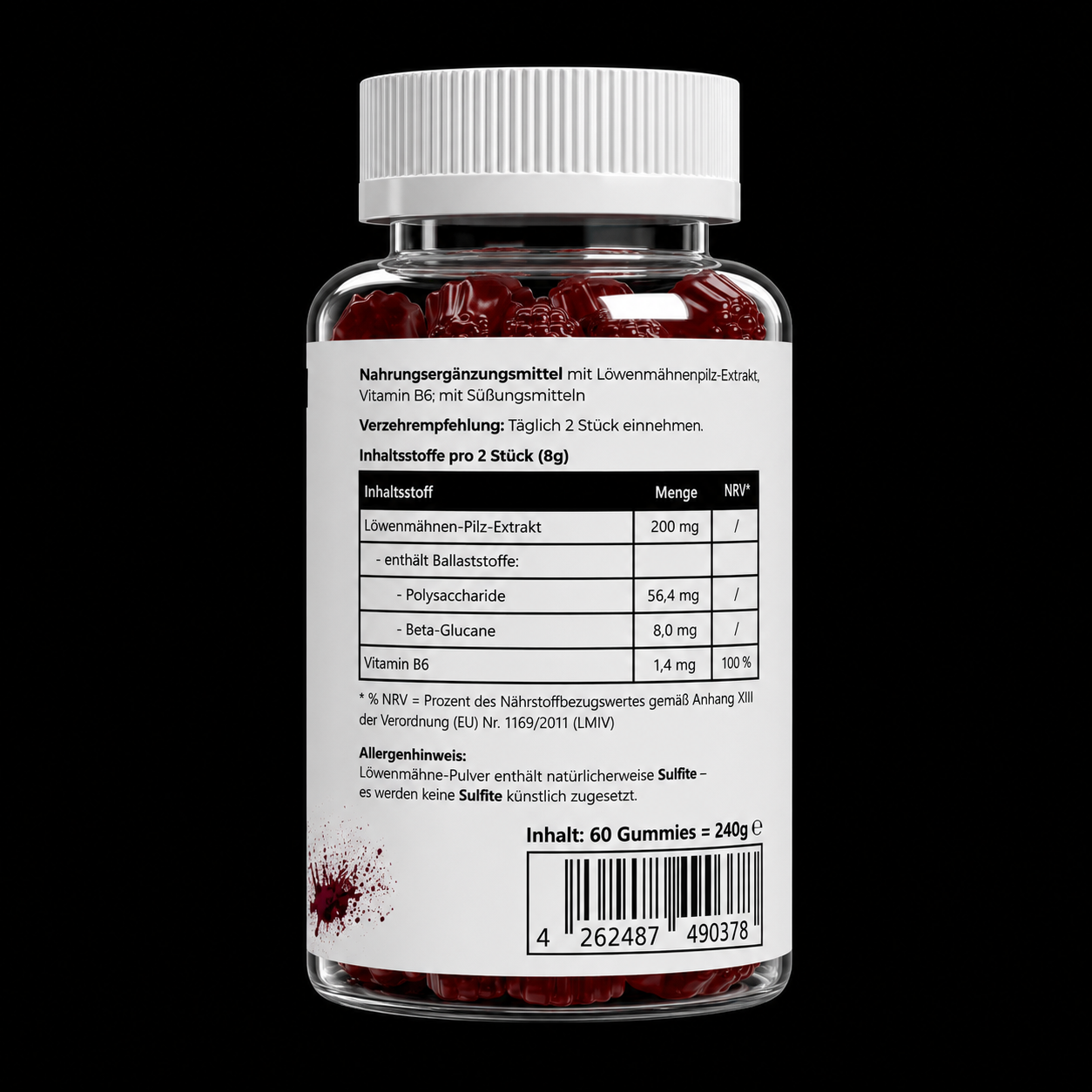 Löwenmähne + Vitamin B6