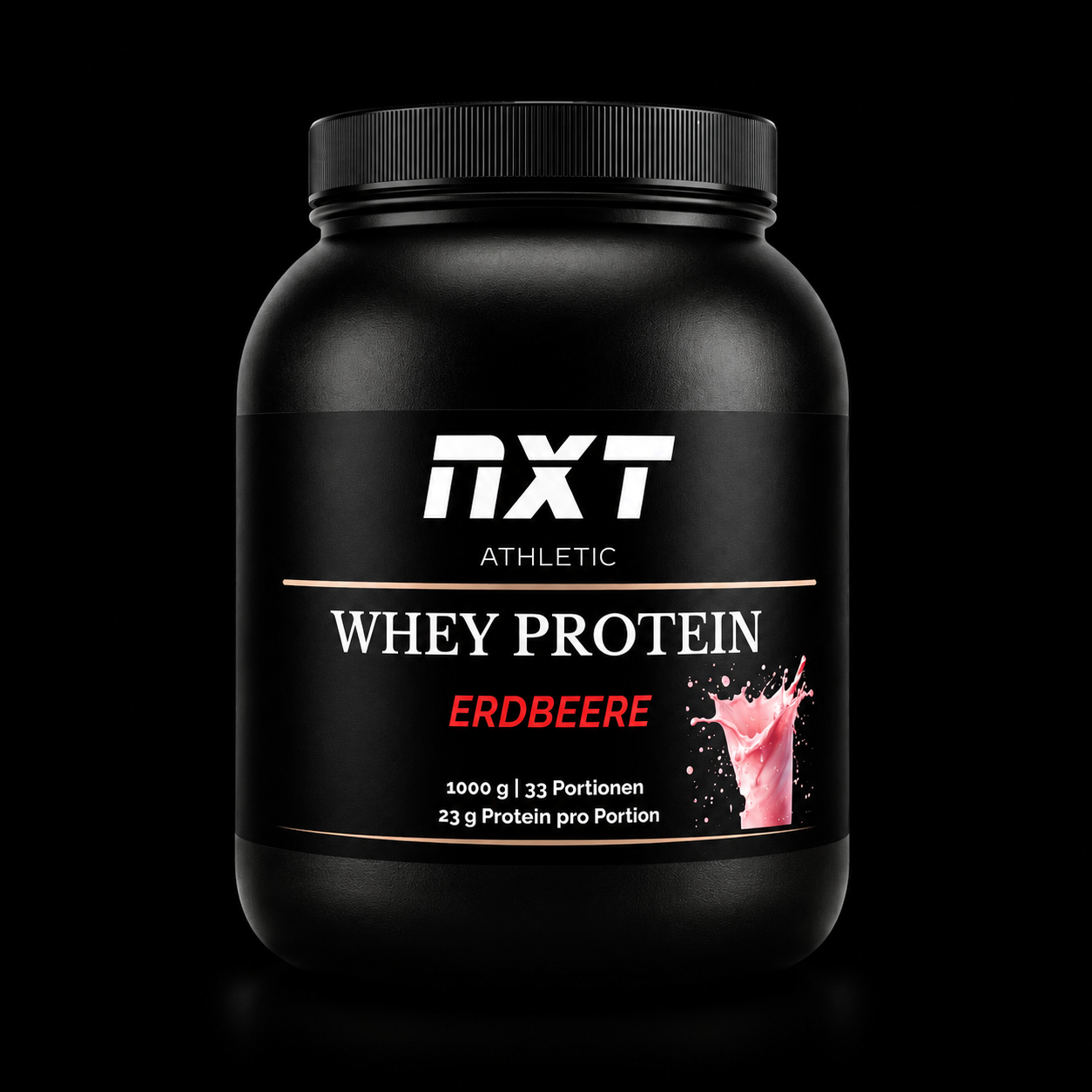 Premium Whey Protein Erdbeere