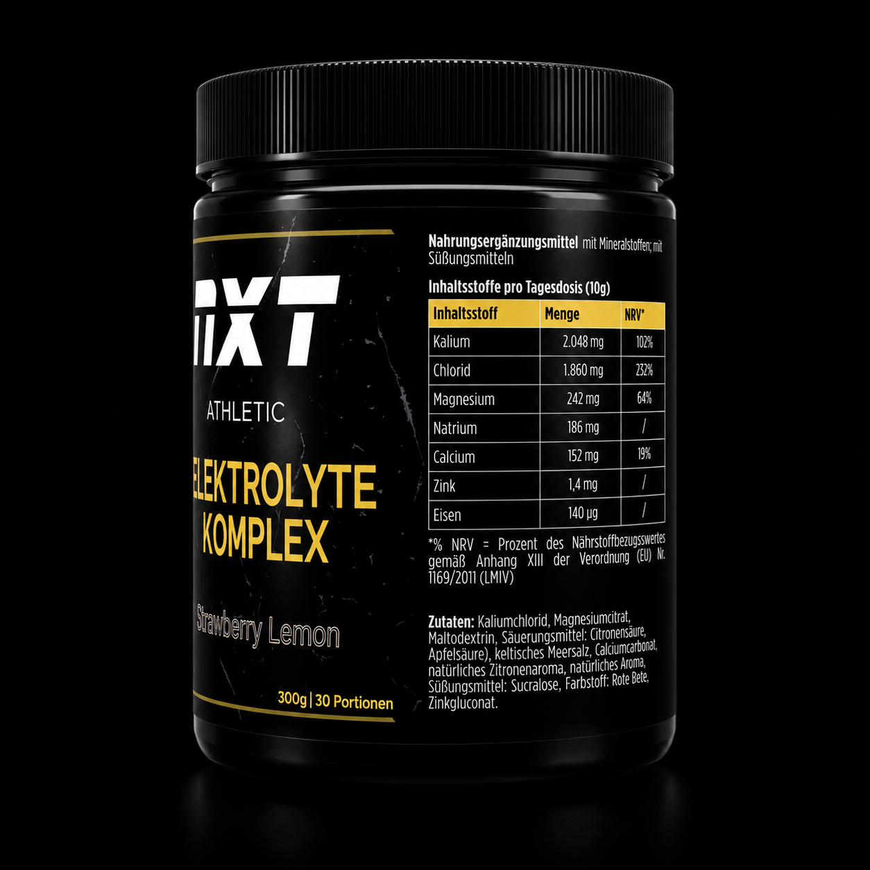 Elektrolyte Pulver Strawberry Lemon