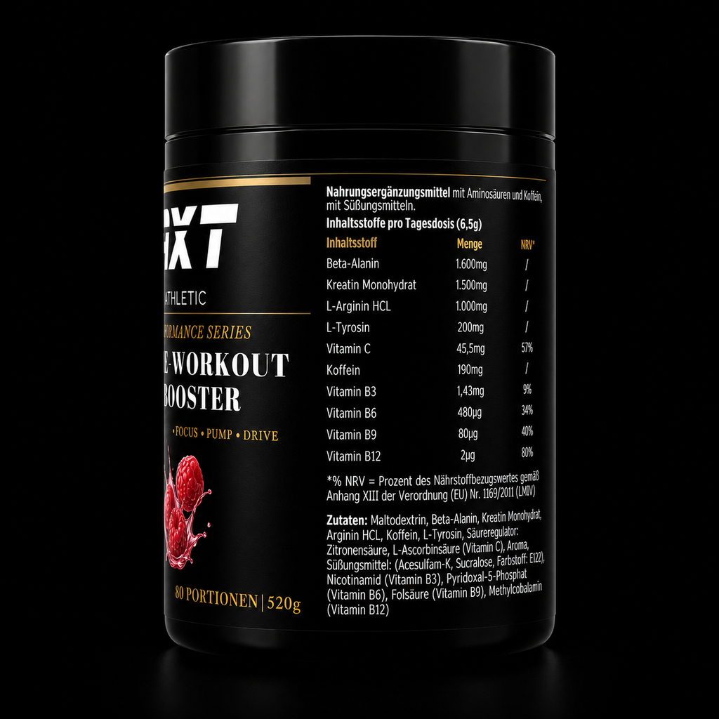 Pre-Workout Booster Himbeere
