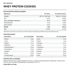 NXT Athletic Whey Protein Cookies – Nährwerte, Aminosäuren und Zutaten