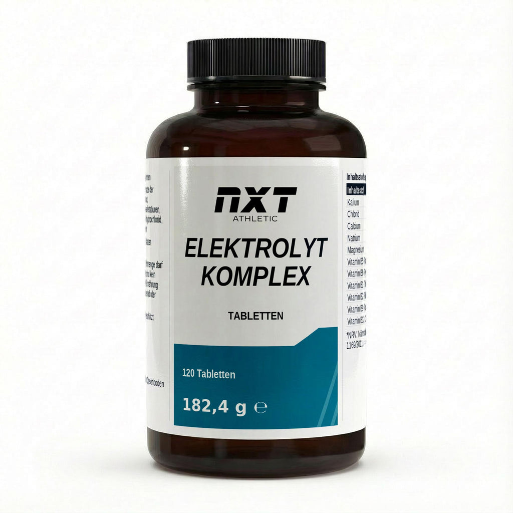 NXT Athletic Elektrolyt Komplex Tabletten – Frontansicht