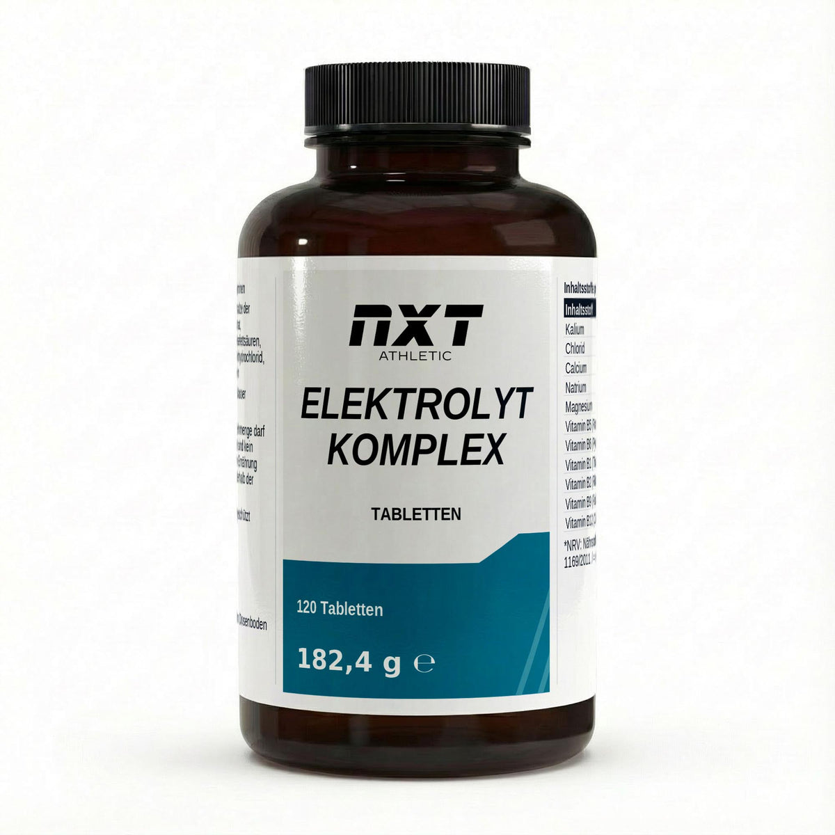 NXT Athletic Elektrolyt Komplex Tabletten – Frontansicht