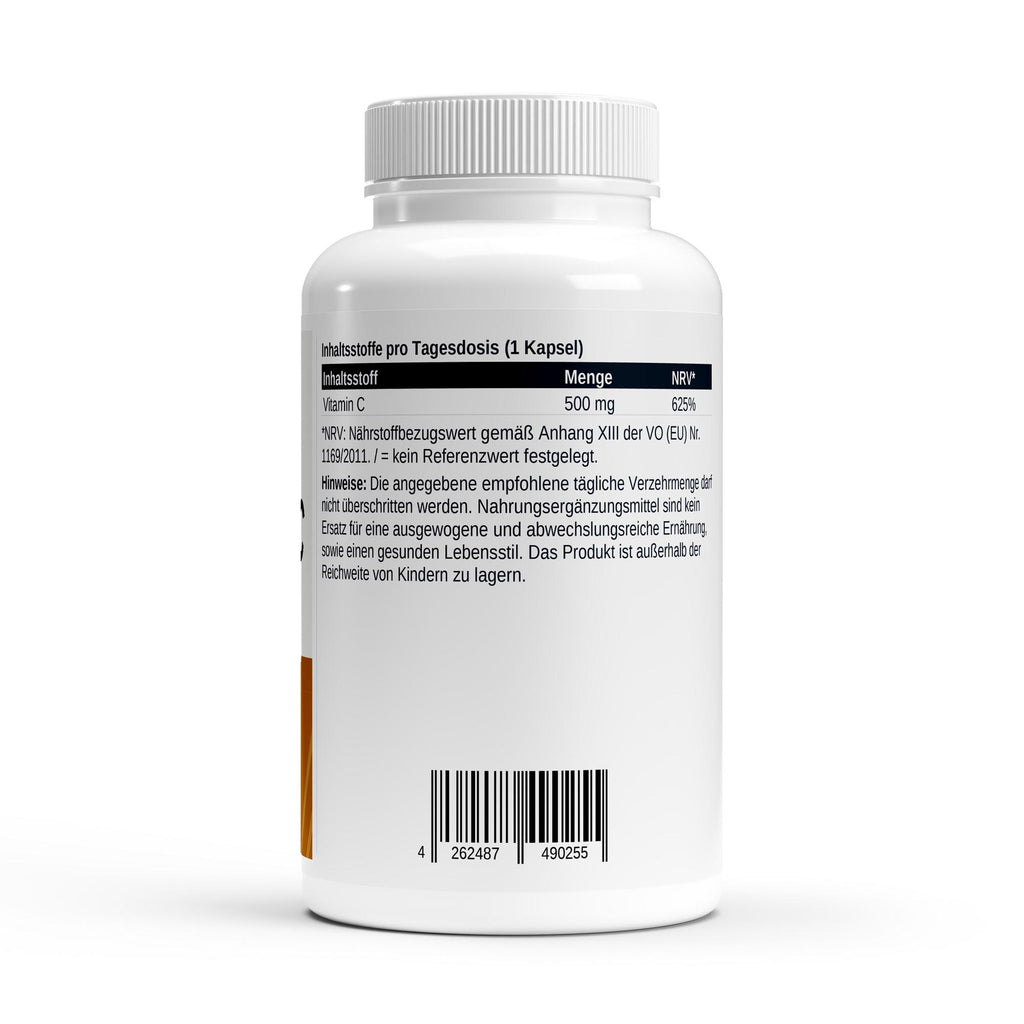 NXT Athletic Gepuffertes Vitamin C – Inhaltsstoffe und Nährwerte